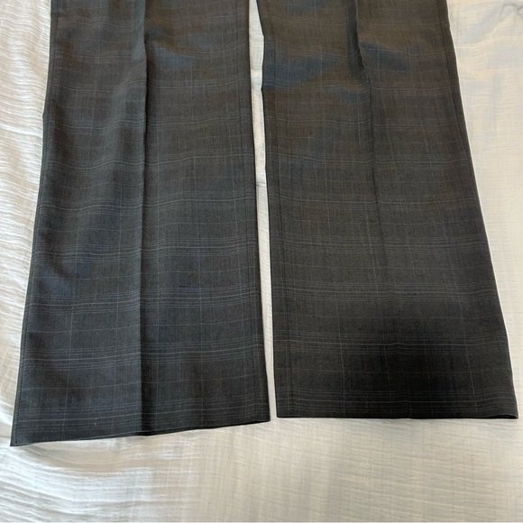 Banana Republic Mens Suit Pants 35/34 Gray Plaid - Picture 5 of 8